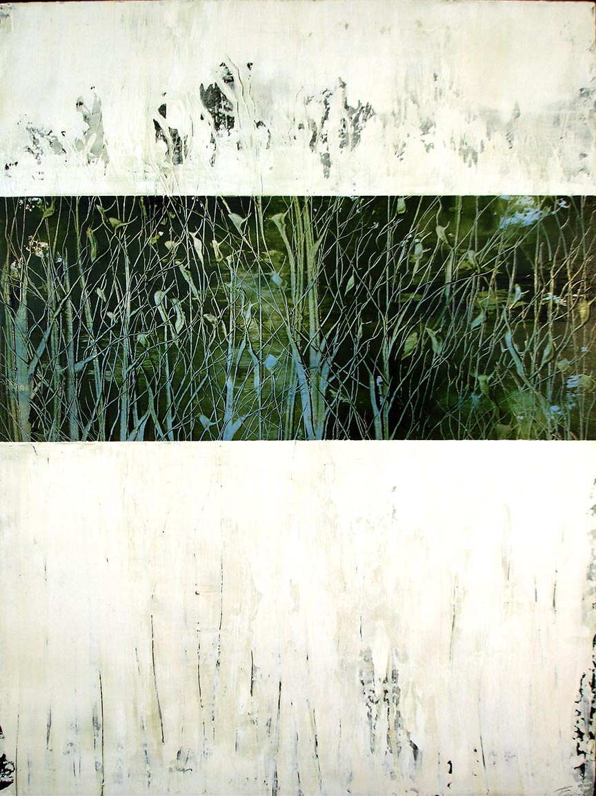 Printemps # 2, Huile sur toile, 40 X 30 po